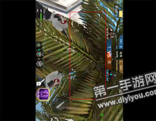 CF手游卡生化酒店BUG用喷泉卡椰树