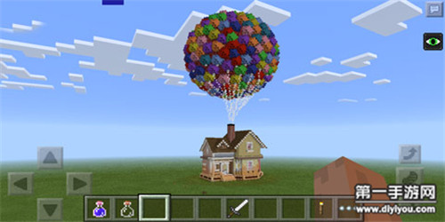 我的世界一键生成飞屋环游记热气球mod下载