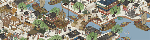 古镇模拟经营类手游《江南百景图》将于7月2日正式上线！