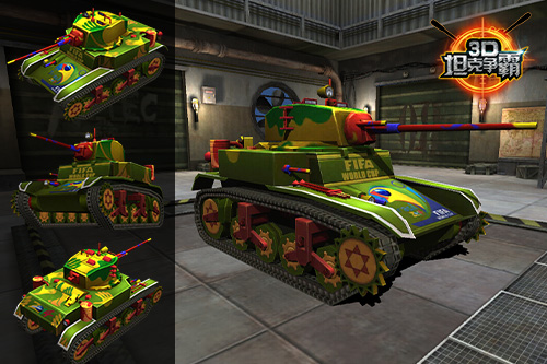 血战莱茵河 《3D坦克争霸》新版强势来袭