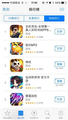 騰訊手遊《全民突擊》公測斬獲AppStore免費榜第一
