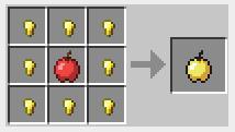 我的世界金苹果合成方法介绍