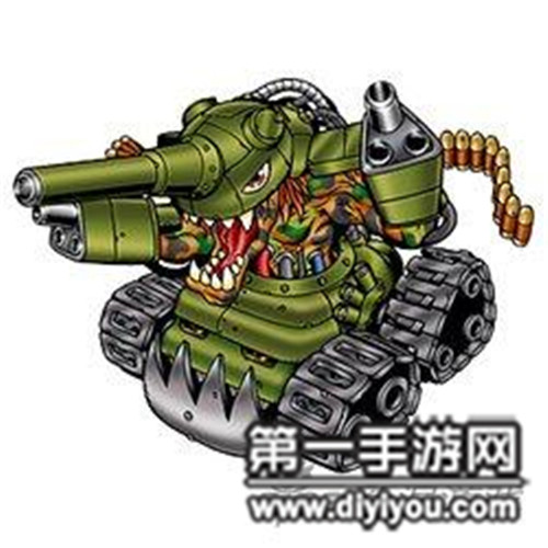 数码宝贝tri坦克兽属性介绍