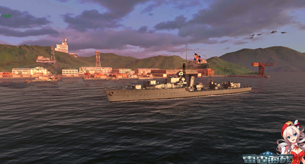 《雷霆海战》3月新资料片即将来袭 英系驱逐舰破浪来袭