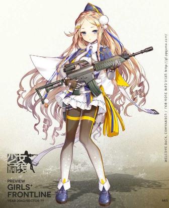 少女前线AK5战术人形百科及立绘介绍 
