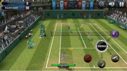 模拟真实网球对战 《网球大师》不删档内测今日开启