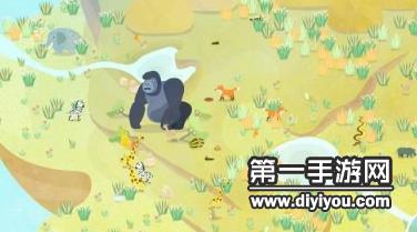 荒漠乐园小动物移动办法 怎么不被大猩猩伤害