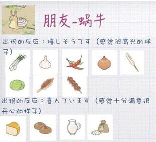 旅行青蛙中国之旅蜗牛喜欢东西一览 可送辣椒和洋葱