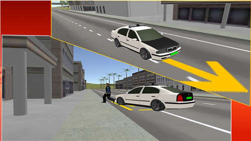 警车司机模拟器3D