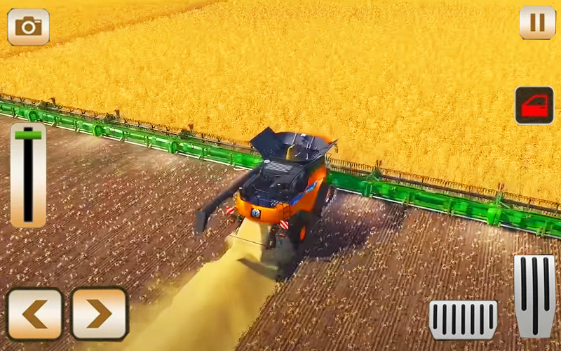 拖拉机越野耕作模拟器