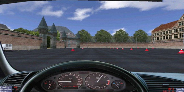 模拟驾驶闯关游戏