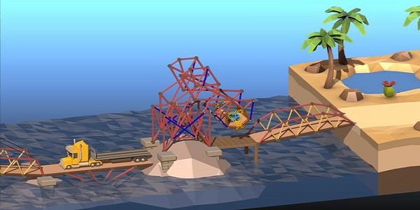 模拟造桥的游戏