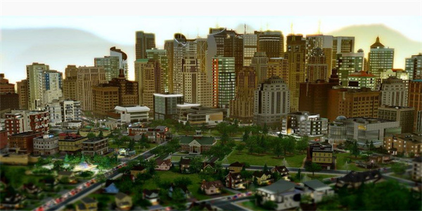 模拟城市规划的游戏