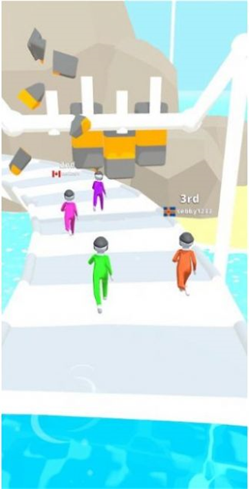 滑道障碍赛3d截图