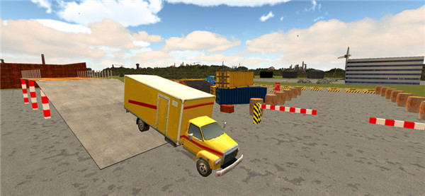卡车停车场3D截图