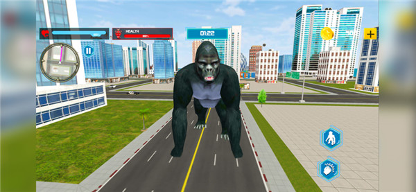大猩猩游戏城市攻击