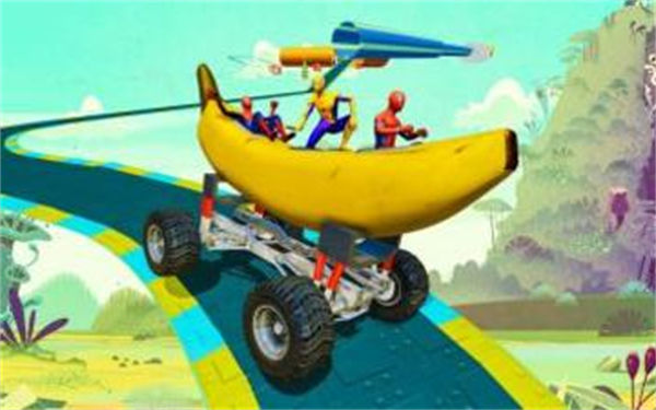 香蕉船赛车跑酷截图