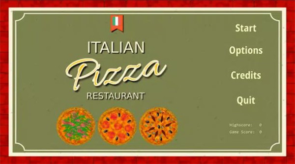 意大利披萨餐厅截图