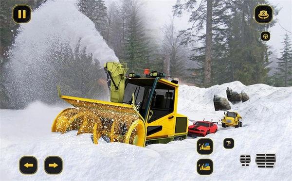 雪地货车模拟运输截图