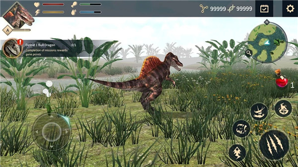 模拟恐龙截图