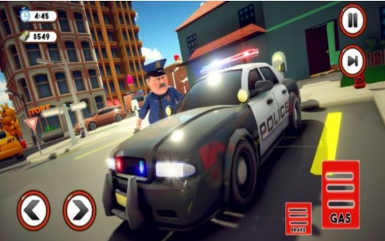虚拟警察未来交通截图