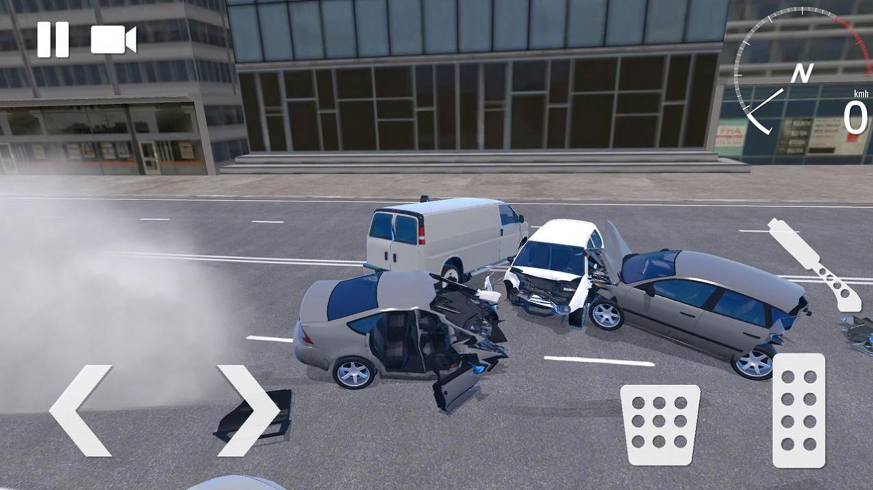 车辆模拟器交通事故