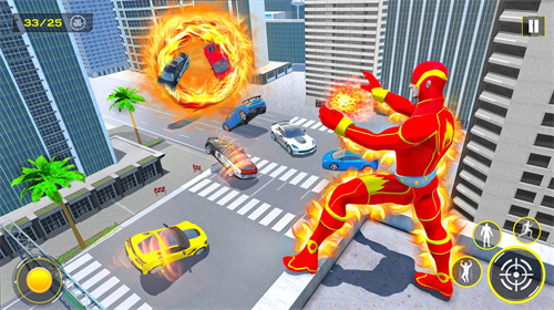 火焰超人绳索英雄最新版截图