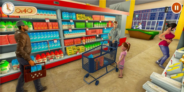 模拟经营超市