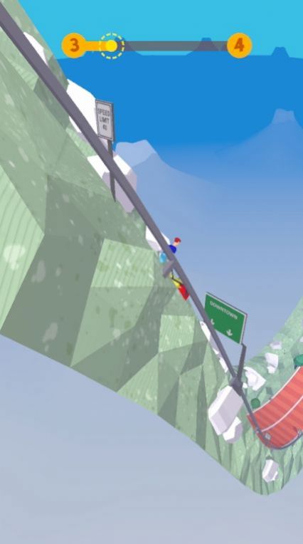 山丘滚轮比赛3D截图