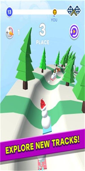 雪人竞赛3D单机版