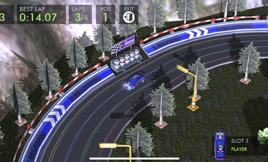 高科技赛车轨道赛车模拟截图