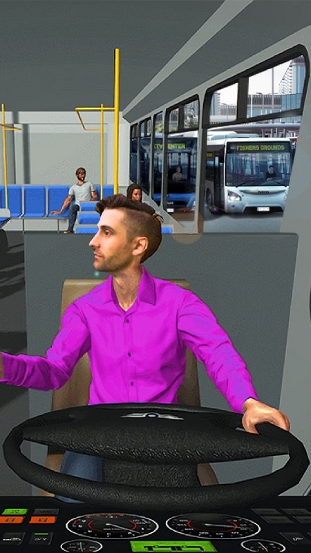 城市公交车驾驶模拟截图