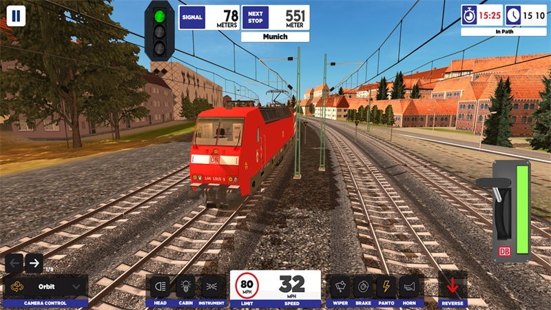 欧洲火车模拟器截图