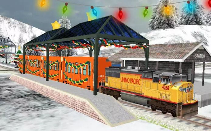 新年的圣诞老人火车截图