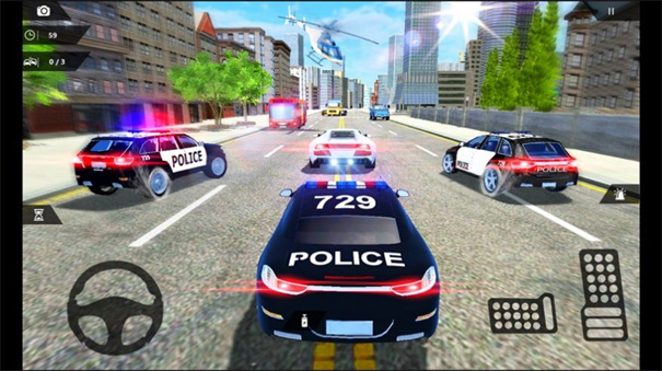 警车模拟刑事追逐截图