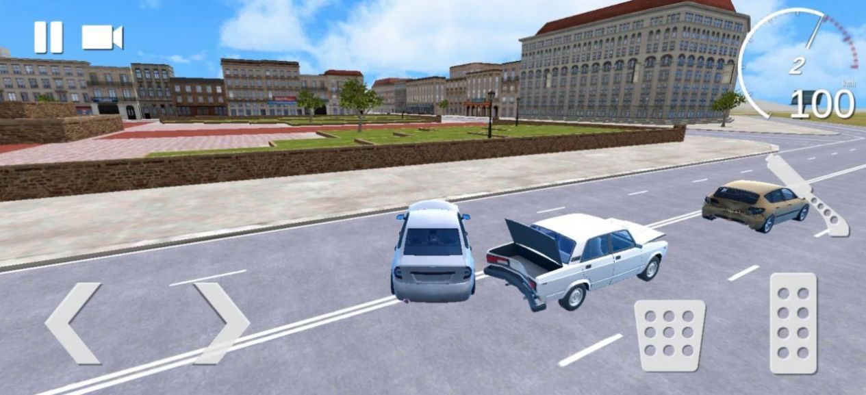 车祸汇编游戏模拟截图