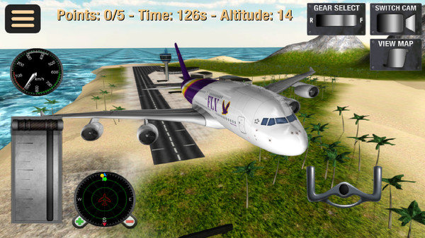 手机模拟飞机驾驶游戏推荐 真实驾驶模拟