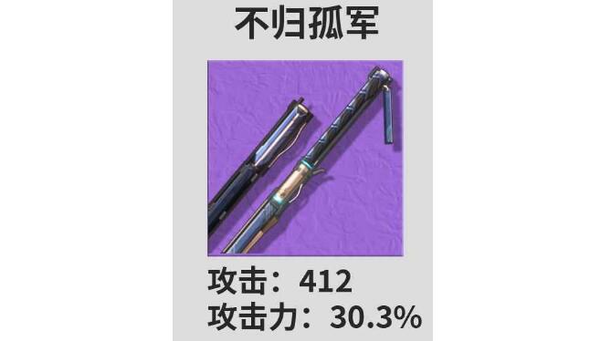  The most recommended weapon of Mingchao Danjin