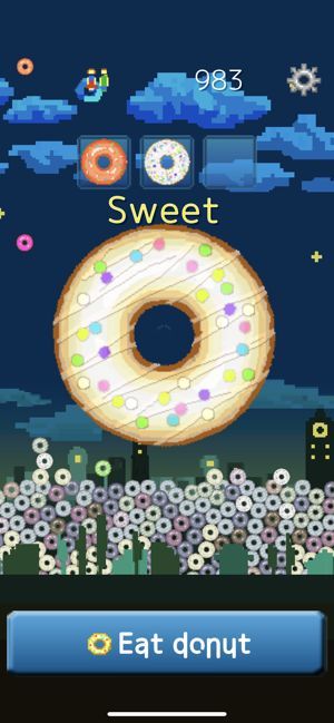 绘制甜甜圈截图
