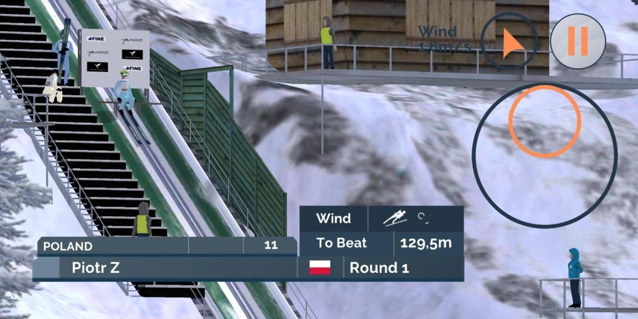 跳台滑雪截图
