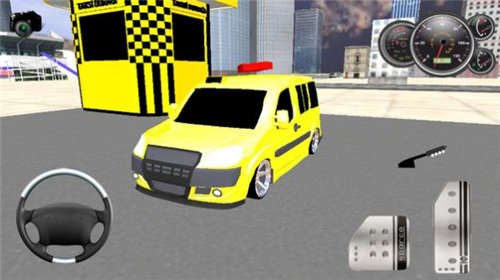 出租车载客模拟截图