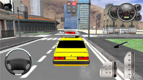 出租车载客模拟截图
