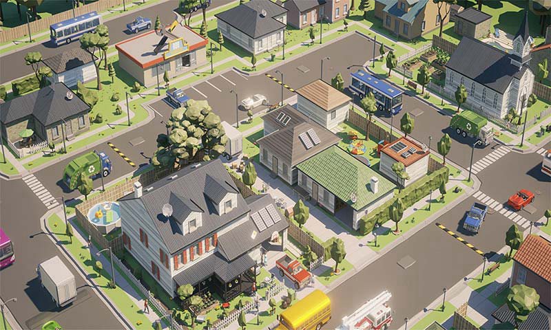 模拟小镇游戏截图