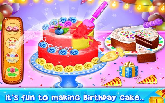 生日蛋糕制作截图