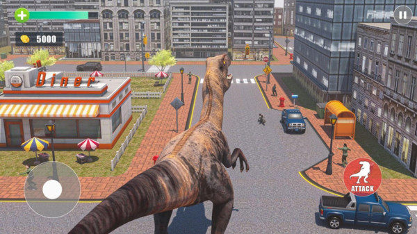 城市愤怒恐龙截图