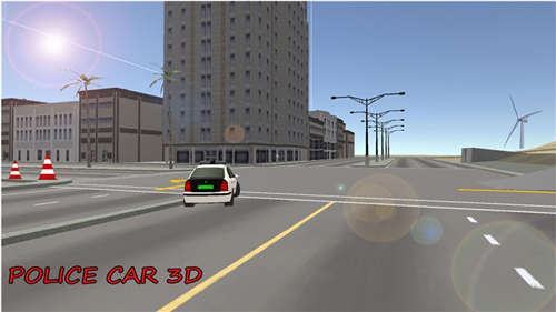警车司机模拟器3D