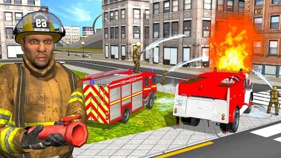 会飞的消防车3D截图