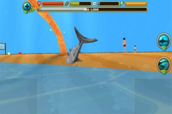 鲨鱼合成进化模拟器截图