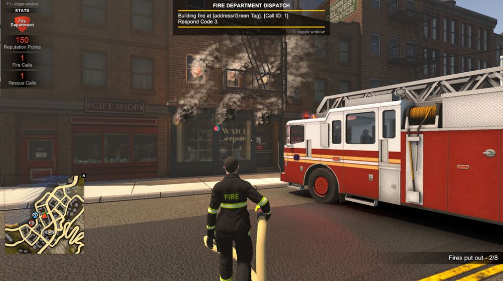 警情消防急救模拟器截图