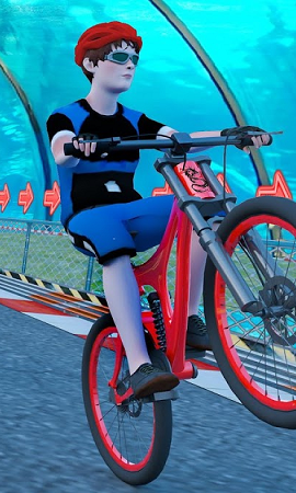 水下自行车竞赛截图